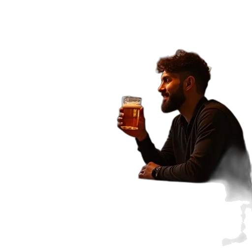 jacket, bottle, face, food transparent PNG cut-out
