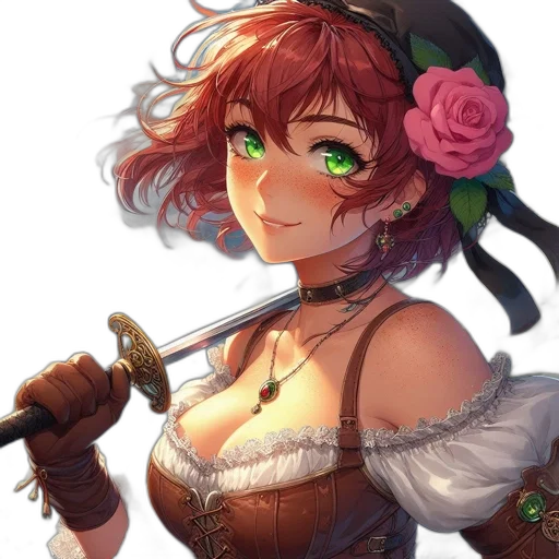 weapon, staff, sword, crown transparent PNG cut-out