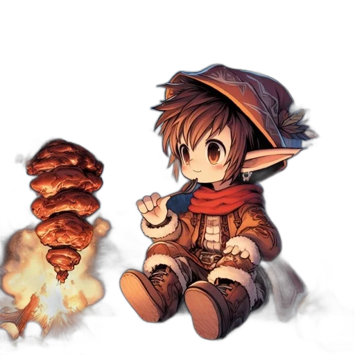 food, weapon, staff, dragon transparent PNG cut-out