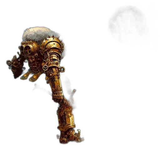 robot, weapon, staff, sword transparent PNG cut-out
