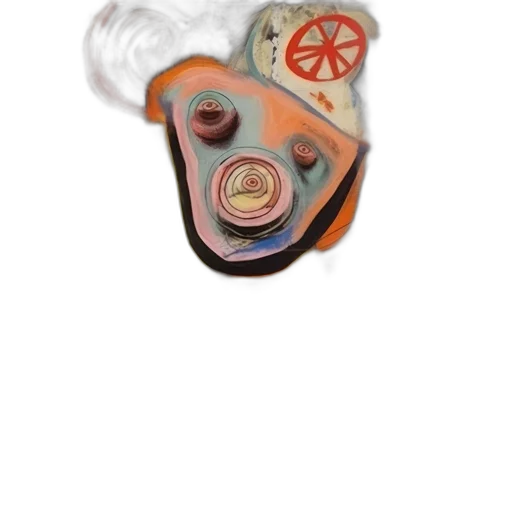 mask, face, hat, staff transparent PNG cut-out