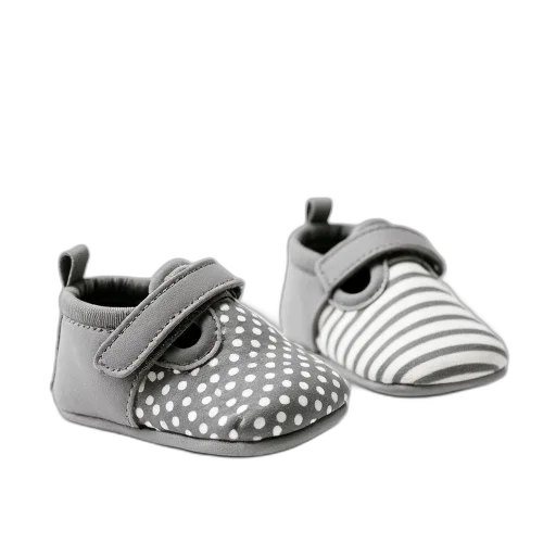 shoes, pair, baby, polka transparent PNG cut-out