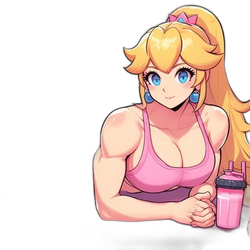 weapon, dress, pixel art, vaporwave transparent PNG cut-out