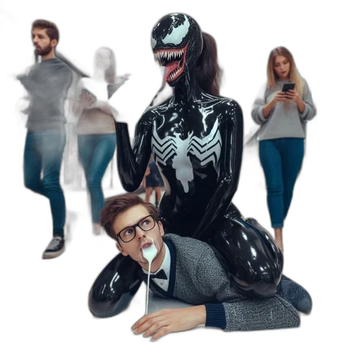 mask, creature, jacket, robot transparent PNG cut-out