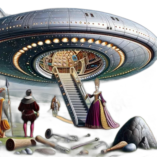 concept art, fantasy art, 3d render, outer space transparent PNG cut-out