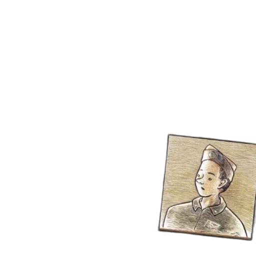 face, watercolor, comic book art, photorealistic transparent PNG cut-out