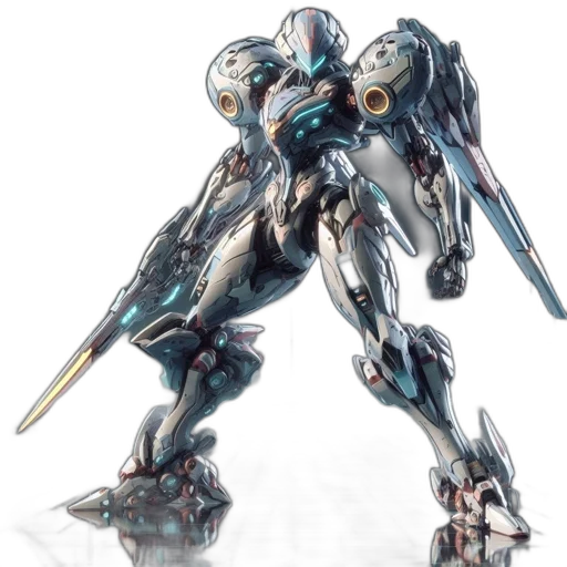 robot, weapon, sword, concept art transparent PNG cut-out
