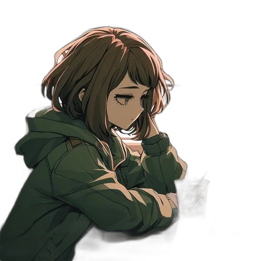 jacket, face, mask, creature transparent PNG cut-out
