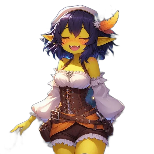 dress, staff, mask, creature transparent PNG cut-out