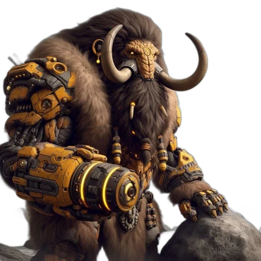 animal, creature, staff, concept art transparent PNG cut-out