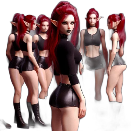 concept art, 3d render, fantasy art, pixel art transparent PNG cut-out