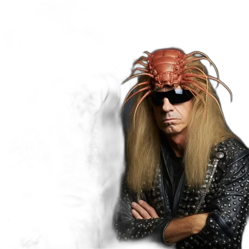 hair, mask, creature, hat transparent PNG cut-out