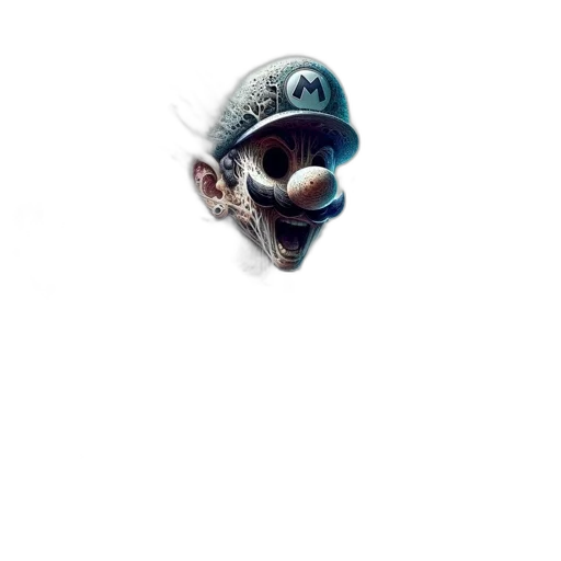 mask, face, robot, creature transparent PNG cut-out