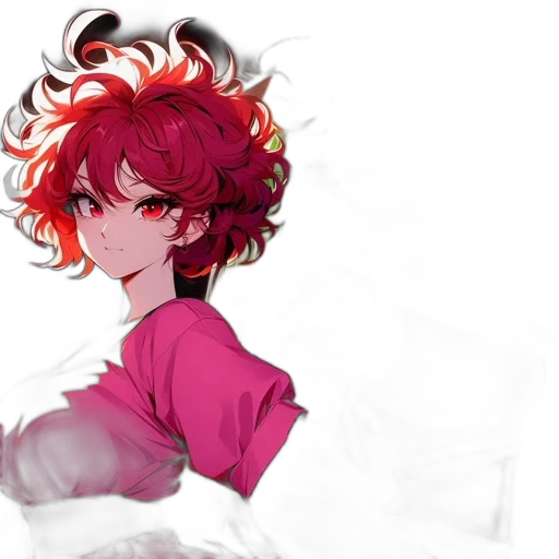 crown, hair, creature, face transparent PNG cut-out