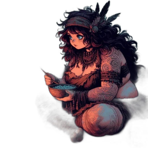 creature, dress, concept art, fantasy art transparent PNG cut-out