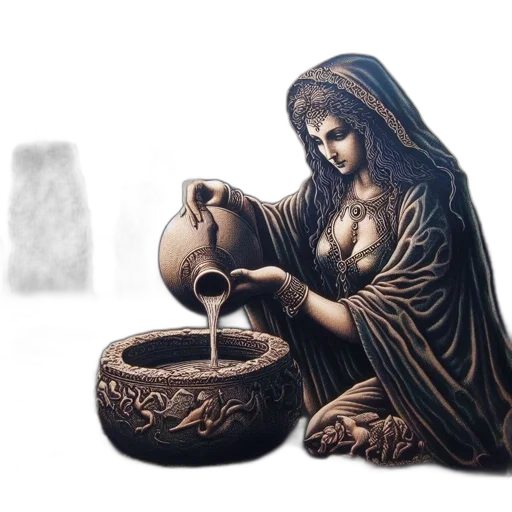 jewelry, dress, fantasy art, photorealistic transparent PNG cut-out