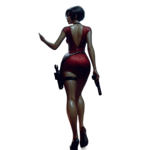 weapon, dress, staff, concept art transparent PNG cut-out