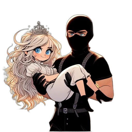 mask, weapon, hair, animal transparent PNG cut-out