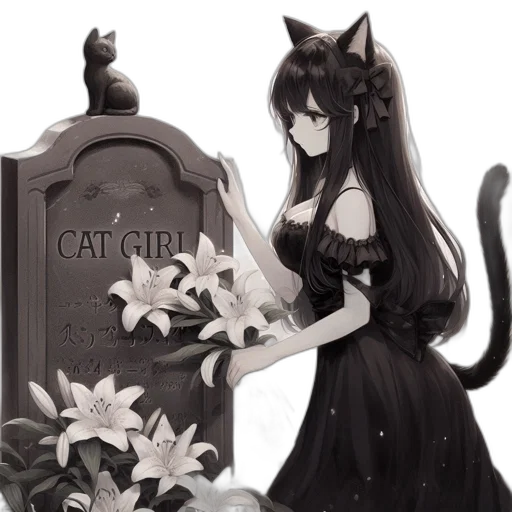 dress, staff, fantasy art, pixel art transparent PNG cut-out