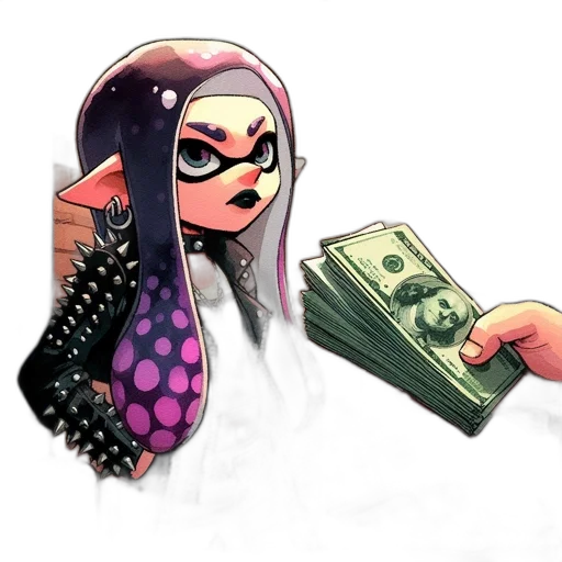 weapon, jacket, mask, concept art transparent PNG cut-out