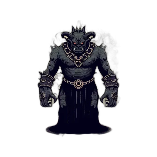 mask, creature, staff, crown transparent PNG cut-out
