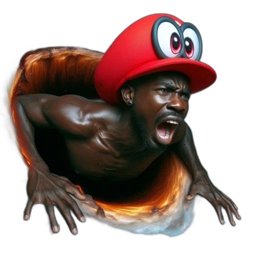 creature, animal, face, hat transparent PNG cut-out