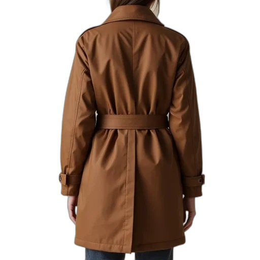 jacket, dress, earth tones, brown transparent PNG cut-out