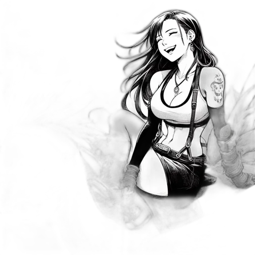 comic book art, fantasy art, concept art, cartoon transparent PNG cut-out