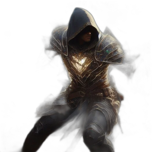 mask, sword, weapon, jacket transparent PNG cut-out