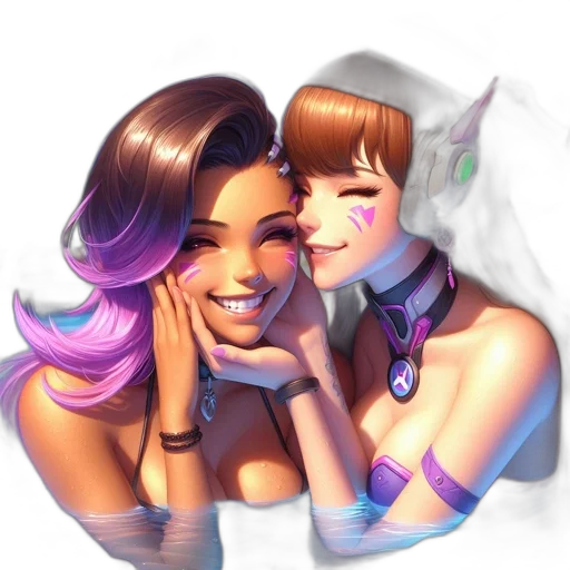 concept art, vaporwave, fantasy art, pixel art transparent PNG cut-out
