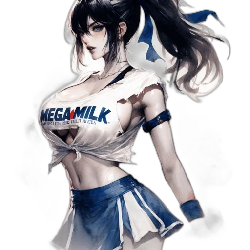 dress, concept art, anime, comic book art transparent PNG cut-out
