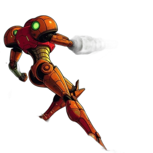 robot, weapon, staff, sword transparent PNG cut-out