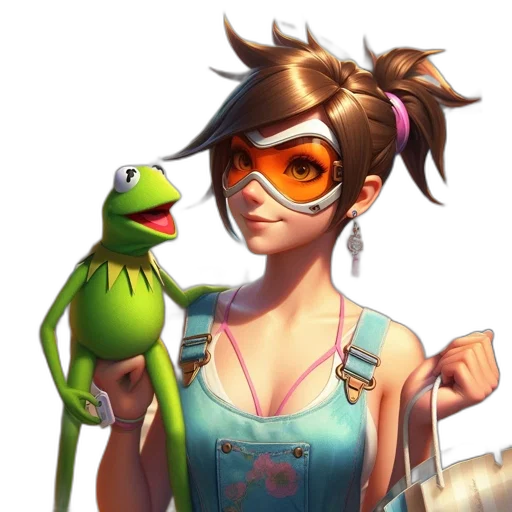 staff, face, concept art, 3d render transparent PNG cut-out