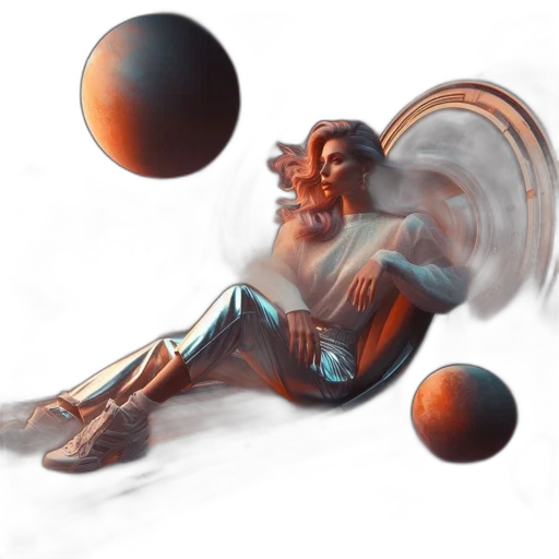 fantasy art, concept art, photorealistic, 3d render transparent PNG cut-out