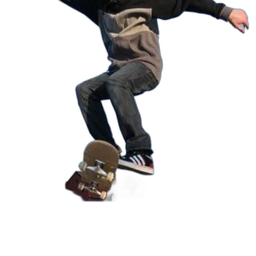 shoes, staff, creature, jacket transparent PNG cut-out