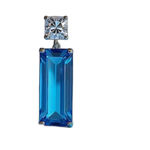 jewelry, bottle, crown, 3d render transparent PNG cut-out