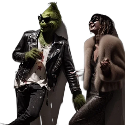 concept art, 3d render, two, individuals transparent PNG cut-out