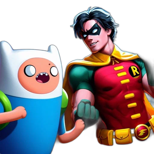 comic book art, concept art, 3d render, cartoon transparent PNG cut-out