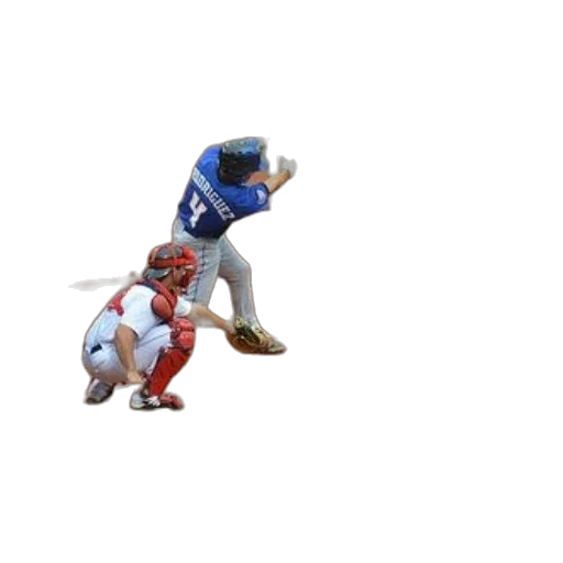 animal, 3d render, baseball, player transparent PNG cut-out