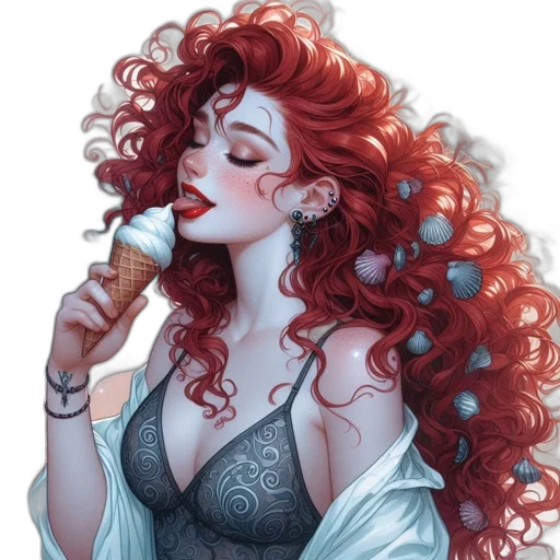 fantasy art, comic book art, concept art, watercolor transparent PNG cut-out