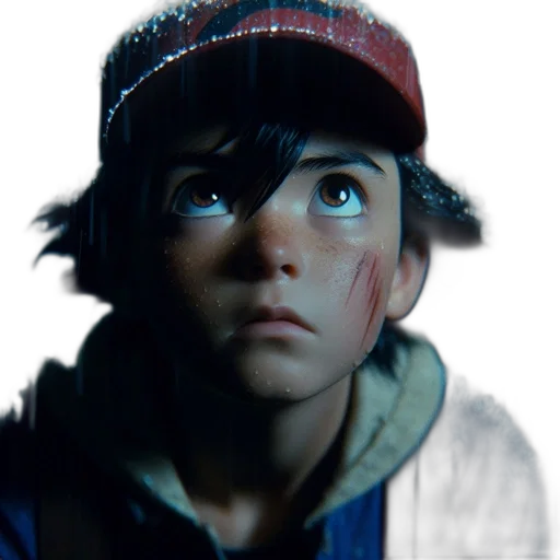face, hat, weapon, robot transparent PNG cut-out