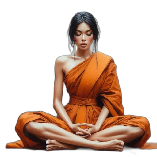 dress, photorealistic, concept art, oil painting transparent PNG cut-out
