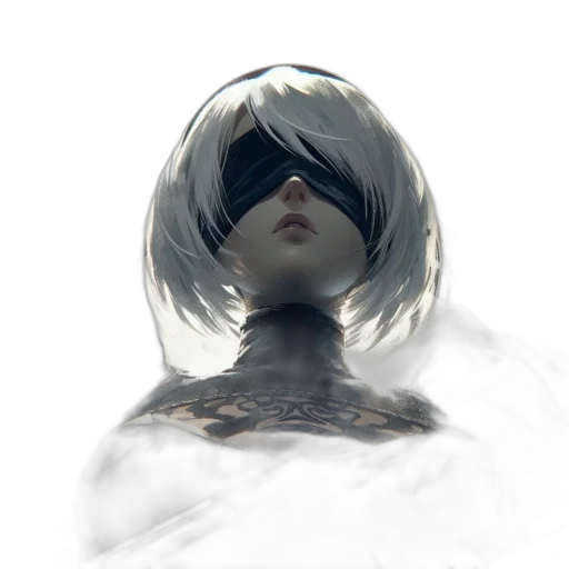 mask, face, robot, crown transparent PNG cut-out