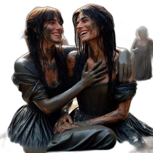 concept art, photorealistic, oil painting, fantasy art transparent PNG cut-out
