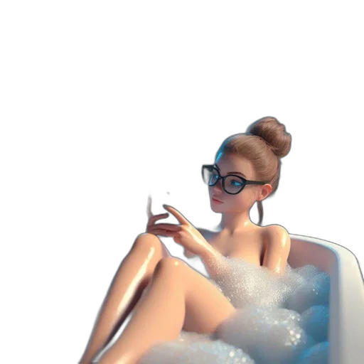 3d render, concept art, cartoon, pixel art transparent PNG cut-out