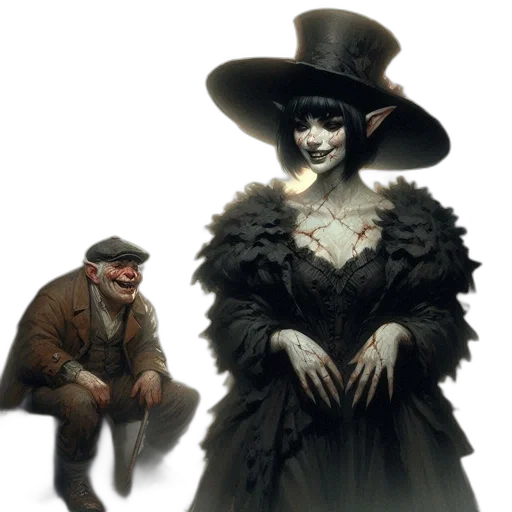 hat, mask, creature, face transparent PNG cut-out