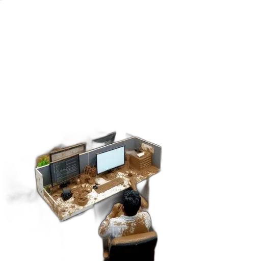 furniture, robot, staff, jewelry transparent PNG cut-out