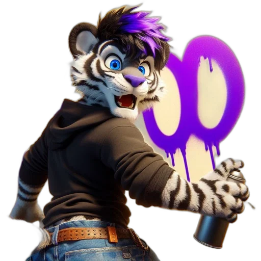 animal, jacket, weapon, staff transparent PNG cut-out