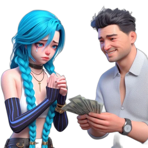 concept art, 3d render, comic book art, anime transparent PNG cut-out