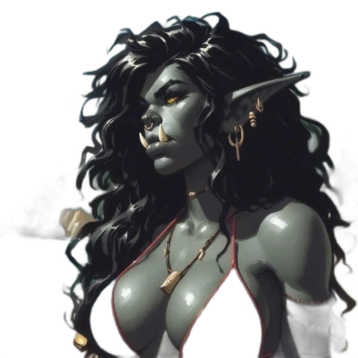 jewelry, fantasy art, concept art, comic book art transparent PNG cut-out